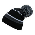 Decky 689 - Giant Pom Beanie, Knit Cap