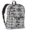Everest Backpack Book Bag - Back to School Basics - Fun Patterns & Prints Blue/ Green Geo
