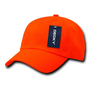 Decky 761 - 6 Panel Low Profile Structured Neon Cap -