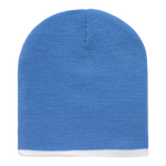 Decky 8007 - Acrylic Striped Short Beanie, Knit Cap