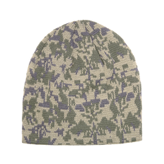 Decky 8031 - Camo Short Beanie, Camouflage Knit Beanie Cap -
