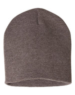 Sportsman SP08 - Beanie, Knit Cap, 8", Short Beanie, Blank Beanies, Bulk Beanies, Wholesale Beanies - SP08