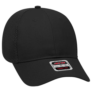 Otto Comfy Fit 6 Panel Low Pro Baseball Cap, Cotton w/ Polyester Air Mesh Back Hat - 83-605 -