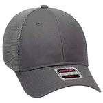 Otto Comfy Fit 6 Panel Low Pro Baseball Cap, Cotton w/ Polyester Air Mesh Back Hat - 83-605