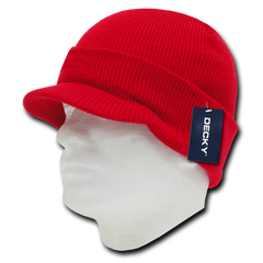 Decky 9054 - Kids, Youth HybriCap, Knit Beanie Hat -