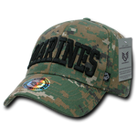 United States Marine Corps Digital Camo Hat, USMC Baseball Cap, US Marines Hat - Rapid Dominance 943