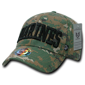 United States Marine Corps Digital Camo Hat, USMC Baseball Cap, US Marines Hat - Rapid Dominance 943