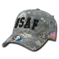 US Air Force Digital Camo Hat, Air Force Baseball Cap, USAF Hat - Rapid Dominance 944 -