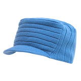 Decky 963 - Flat Top Hybricap, Knit Beanie Cap