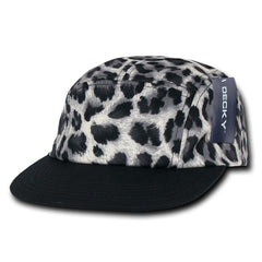Decky 986 5-Panel Animal Pattern Racer Racing Jockey Hat Camper Cap -