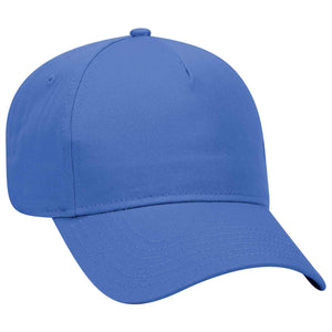 OTTO CAP 5 Panel Low Profile Baseball Cap, Cotton Twill Hat - 99-598 -