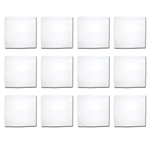 Bandanas - 12 Pack, 100% Cotton, White - Bandannas, Bandana, Bandanna, Size: 22" x 22"