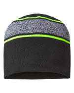 Cap America RKV9 USA-Made Variegated Striped Beanie