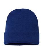 Cap America TKN24 USA-Made 12" Cuffed Beanie Knit Cap