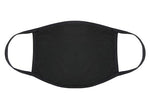Pack of 3 Cotton Face Masks Face Covers - Made in USA - Washable, Reusable, Adjustable, Non-Medical