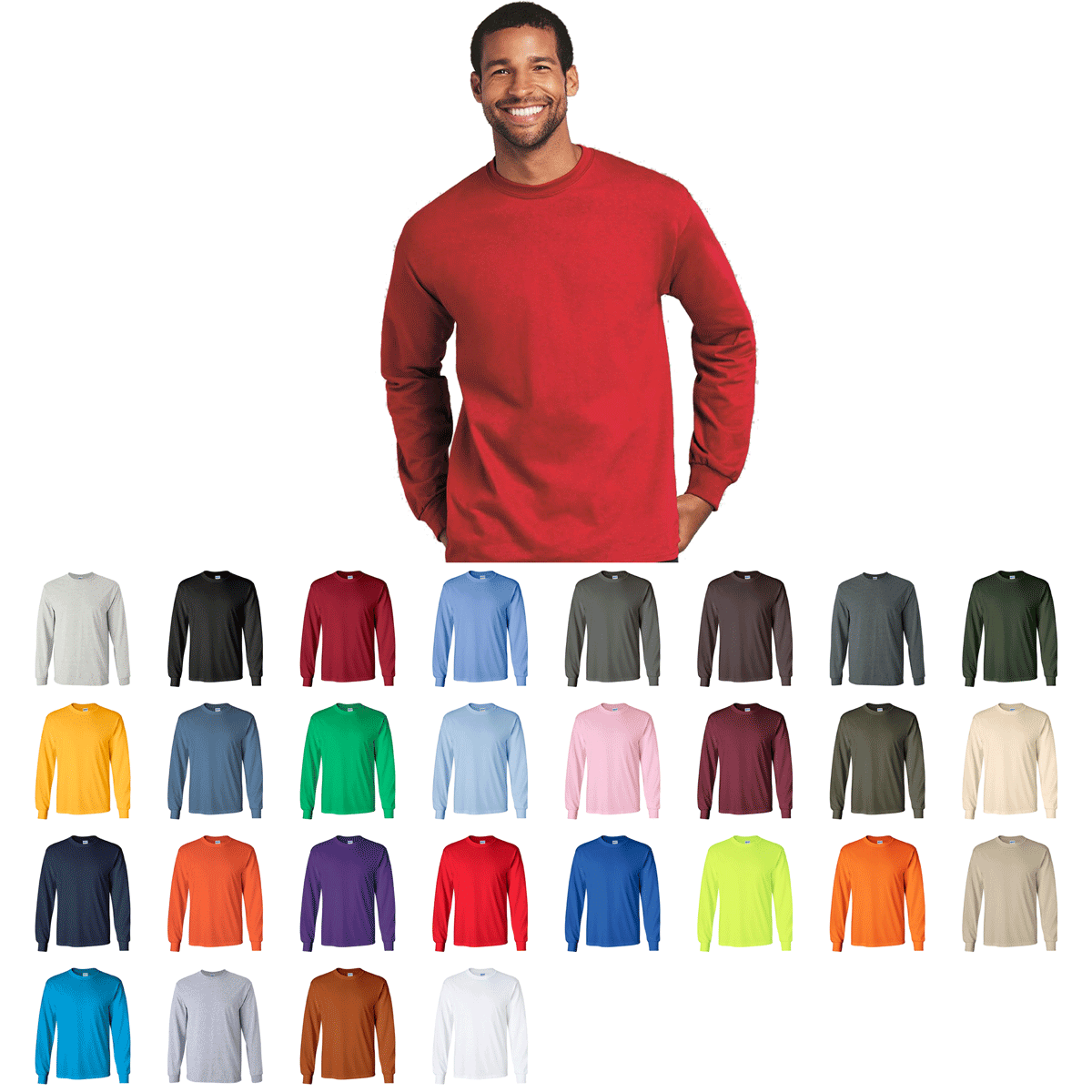 48 Custom Gildan Ultra Cotton Adult T-Shirt - Promotional Apparel in Bulk 48 Custom Gildan Ultra Cotton Adult T-Shirt - Promotional Apparel in Bulk