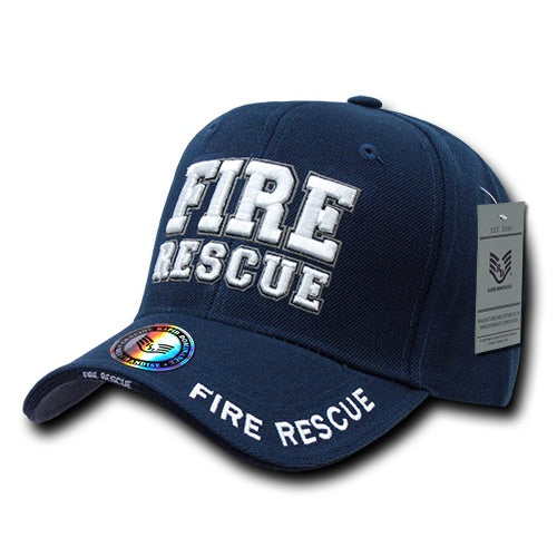Fire Rescue Hat Firefighter Baseball Cap Fire Department - Rapid
