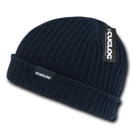 Orizaba Cuffed Cable Beanie, Knit Cap, Skater Beanie - Cuglog K015