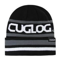 Kailash Striped Beanie, Cuffed Knit Cap - Cuglog K022 -