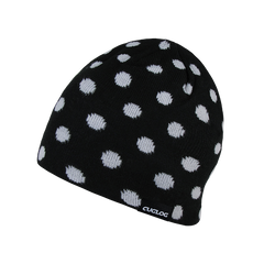 Thor Polka Dot Beanie, Lined Knit Cap - Cuglog K035 -
