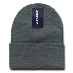 Decky KC Cuff Beanie, Long Knit Cap