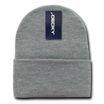 Decky KC Cuff Beanie, Long Knit Cap
