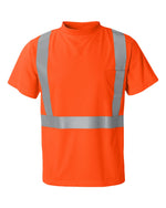 Kishigo 9110-9111 High Performance Microfiber T-Shirt, Class 2 Shirt