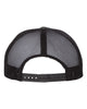 Mega Cap 6997C Flat Bill Trucker Cap