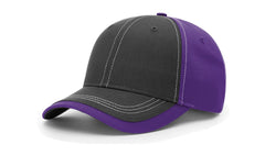 Richardson 275 - Charcoal Front with Contrast Stitching Cap -