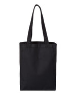 Q-Tees 12L Gussetted Shopping Bag, Cotton Canvas Tote Bag - Q1000
