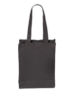 Q-Tees 12L Gussetted Shopping Bag, Cotton Canvas Tote Bag - Q1000