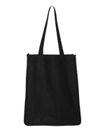 Q-Tees 27L Jumbo Shopping Bag, Cotton Canvas Tote Bag - Q125400