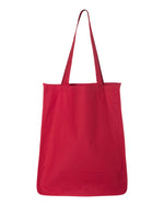 Q-Tees 27L Jumbo Shopping Bag, Cotton Canvas Tote Bag - Q125400