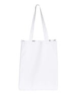 Q-Tees 27L Jumbo Shopping Bag, Cotton Canvas Tote Bag - Q125400