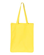 Q-Tees 27L Jumbo Shopping Bag, Cotton Canvas Tote Bag - Q125400