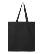Q-Tees Promotional Tote, Heavy Cotton Canvas Tote Bag - Q800