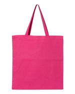 Q-Tees Promotional Tote, Heavy Cotton Canvas Tote Bag - Q800