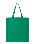 Q-Tees Promotional Tote, Heavy Cotton Canvas Tote Bag - Q800