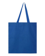 Q-Tees Promotional Tote, Heavy Cotton Canvas Tote Bag - Q800