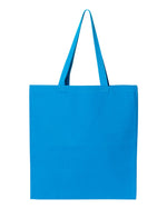 Q-Tees Promotional Tote, Heavy Cotton Canvas Tote Bag - Q800