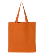 Q-Tees Promotional Tote, Heavy Cotton Canvas Tote Bag - Q800
