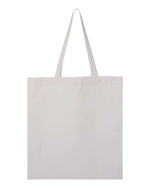 Q-Tees Promotional Tote, Heavy Cotton Canvas Tote Bag - Q800