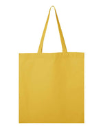 Q-Tees Promotional Tote, Heavy Cotton Canvas Tote Bag - Q800