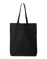 Q-Tees 12L Economical Tote, Cotton Tote Bag - QTBG