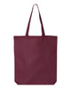 Q-Tees 12L Economical Tote, Cotton Tote Bag - QTBG