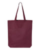 Q-Tees 12L Economical Tote, Cotton Tote Bag - QTBG