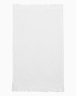 Q-Tees Fringed Fingertip Towel, Small Towel - T100