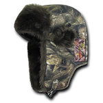 Hybricam Camo Aviator Hat, Faux Fur Trapper Hat, Bomber Hat - Rapid Dominance R42