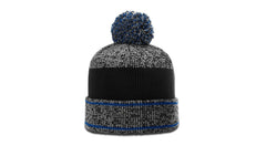 Richardson 148 - Heathered Beanie with Cuff & Pom -