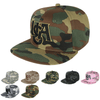 Camo USA America Snapback Hats Flat Bill Caps Camouflage - S019